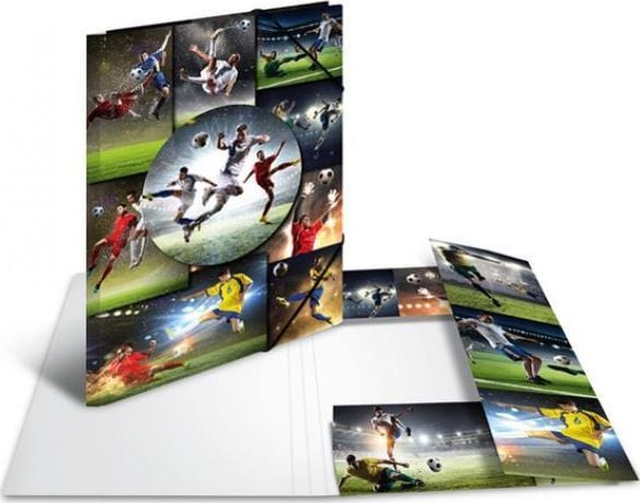 HERMA Sammelmappe A4 Fussball kartonki