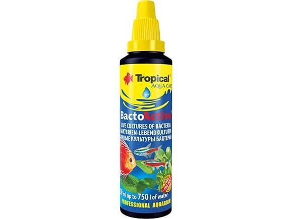 TROPICAL Bacto-Active - levende bakteriekulturer for akvariet - 30 ml