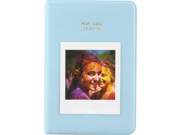 RakkausInstantti albumi na 64 Zdjęcia do Fujifilm INSTAX Square SQ 6 - NIEBIESKI