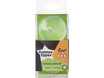 Tommee Tippee silikon smokk anti-kolikk 6m+ 2 stk (TT0158)