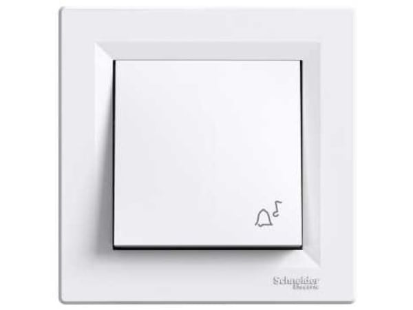 Schneider Electric ringklockknapp Asfora vit - EPH0800121