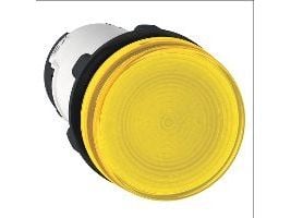 Schneider Electric XB7, Keltainen, IP54, 230 V, 2,2 cm
