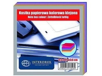 Interdruk KOSTKA PAPIEROWA KOLOROWA (KOSPAPFK)