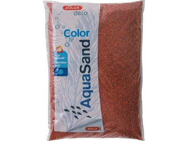 Zolux Aquasand Color fersken 1kg
