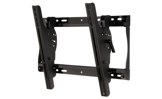 Peerless SmartMount Universal Tilt Wall Mount ST640P - Asennussarja (kiinnike, kallistettava seinälevy, turvalukot) - LCD-näytölle - musta - näytön...