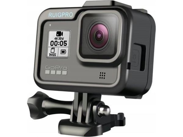 Ruigpro rammehus Frame Mount + fot til GoPro Hero 8 Black