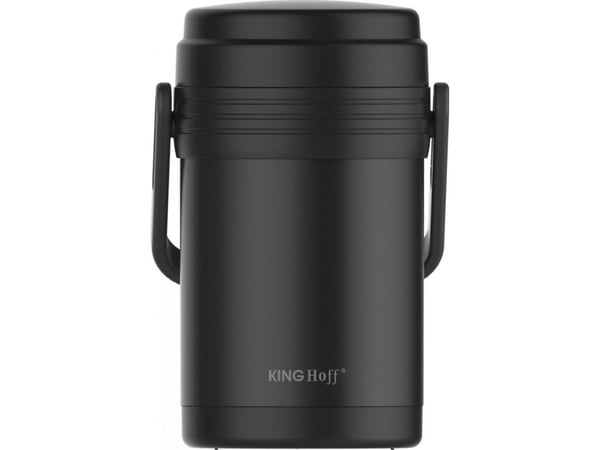 King Hoff termos KH-1396, 1,5 l, svart