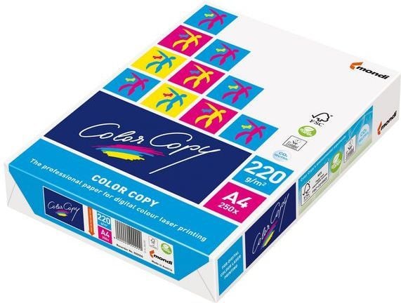 Mondi kopieringspapper Color Copy A4 220 g, 250 ark