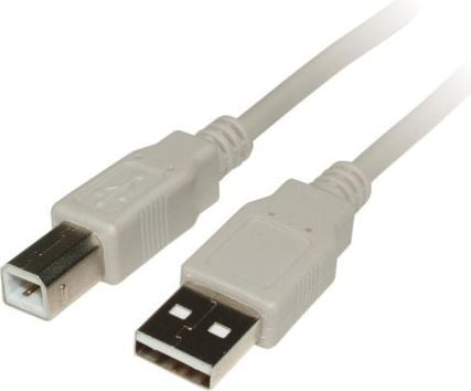 PremiumCord USB-A - USB-B USB-kaapeli 0,5 m harmaa (ku2ab05)