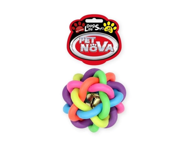 PET NOVA koiran lelu atomi, jossa on kello XL 10.5cm 2kpl 2kpl