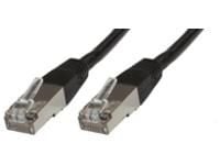 MicroConnect - Nettverkskabel - RJ-45 (hann) til RJ-45 (hann) - 5 m - FTP - CAT 5e - svart
