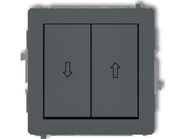 Karlik 28DWP-8, tasokytkin, grafiitti, IP20, 250 V, 10 A