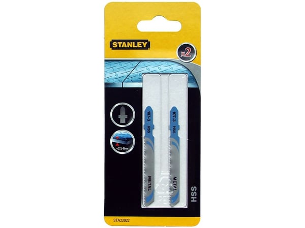 Stanley STA22022-XJ, Pistosahanterät, Metalli, Nopeateräs (HSS), 4,8 cm, 2 mm, 6 mm