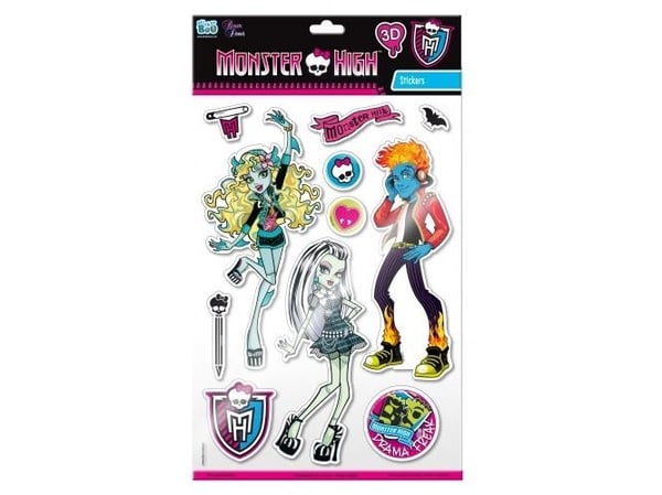 Tarra BOO Monster High 3D seinäkoriste (DECLIC301)