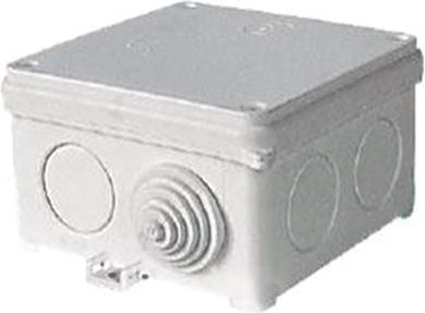 Simet hermeettinen n/t laatikko ontto 83x83x53mm IP55 valkoinen N 80x80 (35110206)
