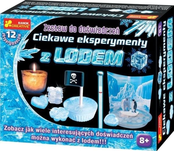 Ranok-sett doL›wiadczeL„ - spennende eksperimenter med is 12160295
