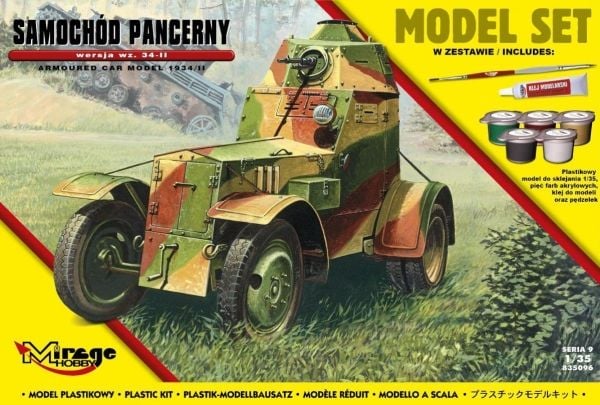 Mirage pansret bil, versjon vz.34-II (586918)