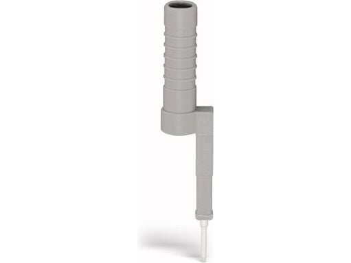 Wago 2009-174, Adapter till testkontakt, Grå, 10,2 mm, 7,2 mm, 48,6 mm, 2,5 g
