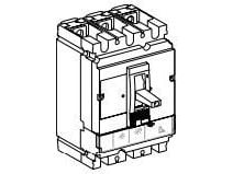 Schneider Power katkaisija 80A 3P 36kA EasyPact CVS100 TM80D (LV510336)
