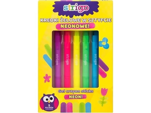 Strigo neon geelikynät 5 väriä STRIGO STRIGO