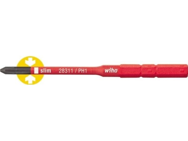 Wiha 34583, 1 kpl, Phillips, PH 1, PH1, 7,5 cm, 9 g