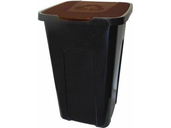 OKT avfallsbeholder for separering 50L brun (GRE000211)