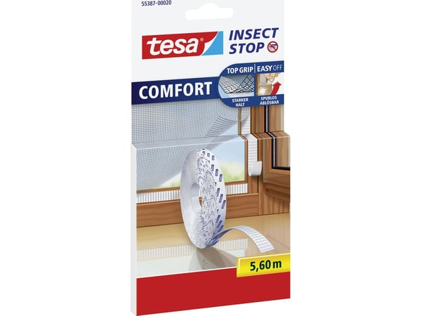 tesa 55387-20 Insect Stop Comfort Reservband för burar som passar till Tesas flugskärmar 5,6 m