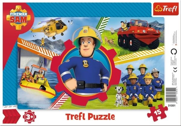 Trefl 31351, 15 styck, Tecknade serier, 3 År