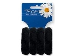 TOP CHOICE Embellishments Erasers black, 4 stk
