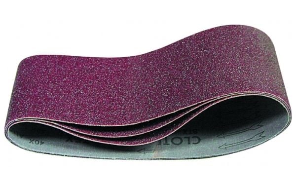 Klingspor slippapper, ändlöst 75x457mm korn 40 3 st. 45541