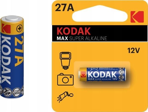 Kodak Ultra 27A, Kertakäyttöinen akku, Alkali, 12 V, 1 kpl