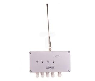 Zamel Radio 4-kanavainen verkkokytkin 230V 4Z 16A kantama 350m IP56 RWS-311C/Z RWS-311C/Z