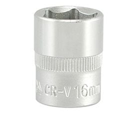Yato YT-3811, Enkel enhet, Pipenøkkel, Kromvanadiumstål, 1/2", Kromfarget, 28 mm