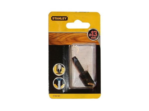 Stanley STA61501-XJ, bor, undersømsbor, 1,3 cm, tre, sekskantet skaft, svart