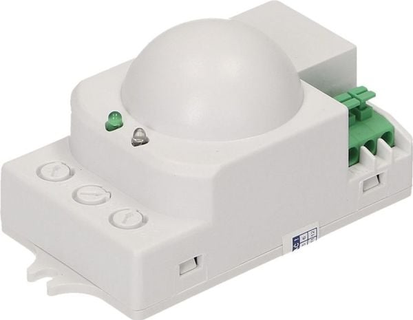 Orno mikrovåg rörelsesensor 5,8 GHz 1200 W 360° 3–2000 lx vit (OR-CR-208)