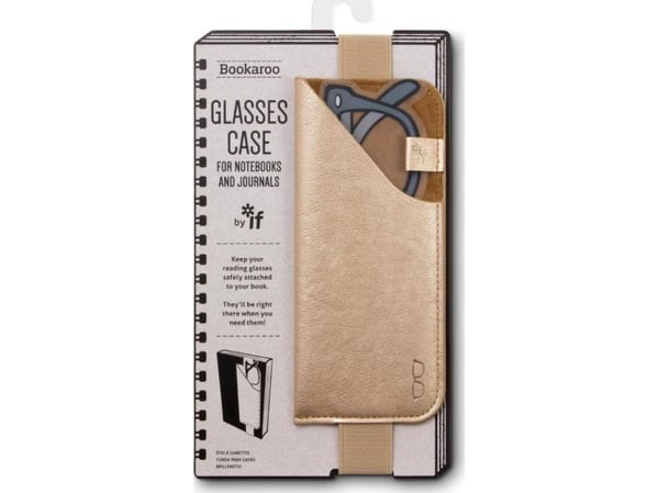 IF Bookaroo Glasses case Holder for glasses gold