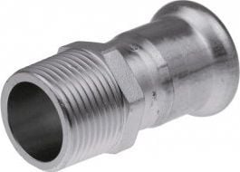 KAN-therm kobling med GZ 15xR3/8 stål press (1509045005)