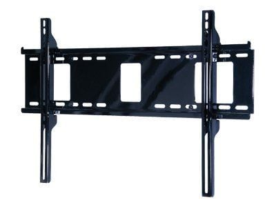 Peerless PARAMOUNT Universal Flat Wall Mount PF660 - Monteringssett (veggplate, brakettadapter) - for flatpanel - kaldvalset stål - glanssvart - sk...