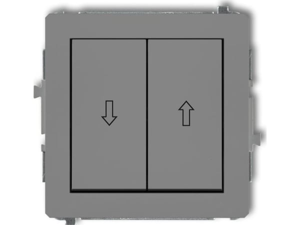 Karlik 27DWP-8, Nivåbrytare, Grå, IP20, 250 V, 10 A