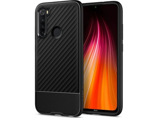 Spigen SPIGEN CORE ARMOR XIAOMI REDMI NOTE 8 MATTI MUSTA