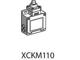 Schneider Electric XCKM110, Ledningsført, Zamak, IP66, Blå, CCC CSA UL, 64 mm