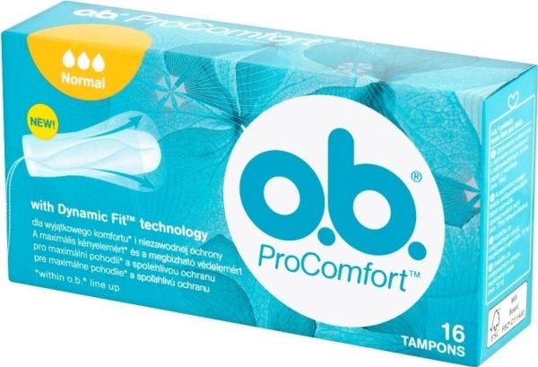 O.B O.B.ProComfort Normaalit mukavuustamponit 1op.-16kpl