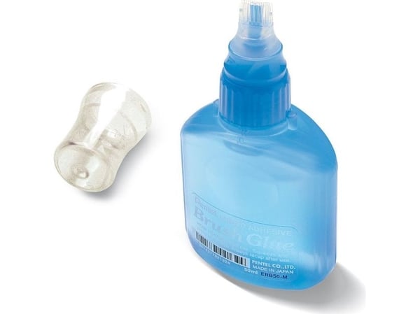 Pentel 50 ml flytande lim med borstdoserare (ERB50)
