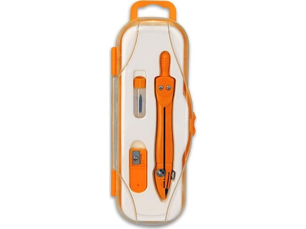 Penmate School kompass PC-101 + 2 mm oransje grafitt