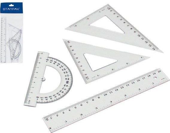 Starpak geometriset 20 cm, 4 delar (174931)