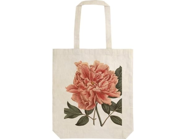 Szoperka STBAG 05 skulderveske i bomull rosa 2
