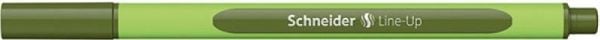 Schneider Schreibgeräte Line-Up, Grønn, Grønn, Plast, Trekant, olive-green, 0,4 mm