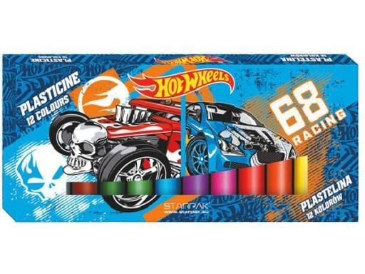 Starpak Hot Wheels muovailuvaha 12 väriä (337501)