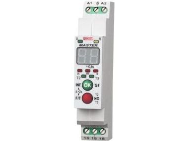 POLLIN Sensor of decay, asymmetry and phase sequence 2x1P 8A 250V TH35 (MKF-12PK)