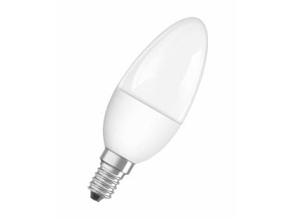OSRAM LED VALUE CLASSIC B - LED-lyspære - form: B35 - mattslipt finish - E14 - 5.7 W (ekvivalent 40 W) - klasse F - varmt hvitt lys - 2700 K